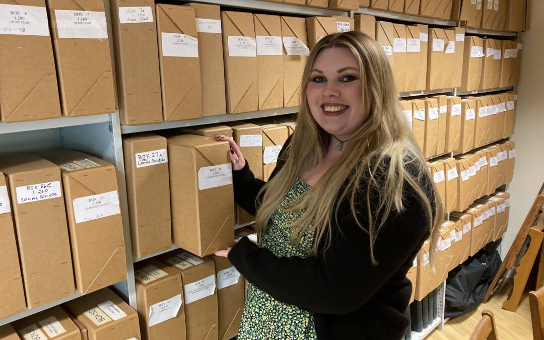 Imogen starts her Apprenticeship