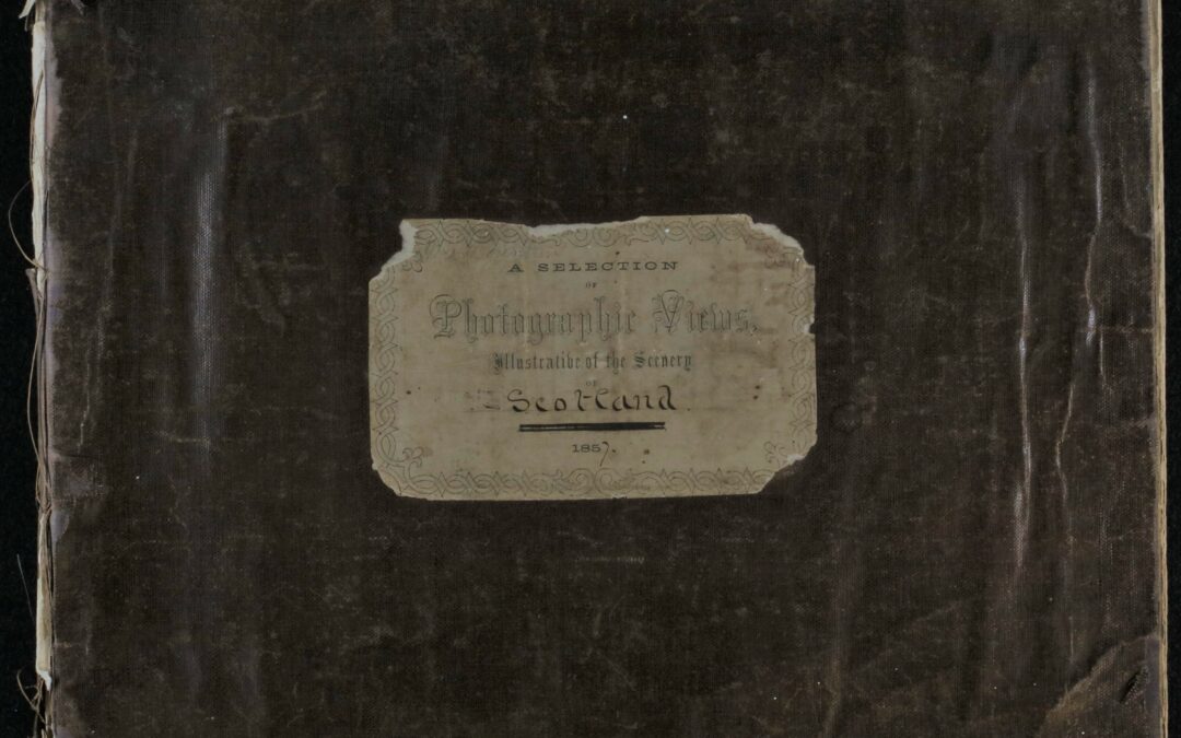 Conservation work carried out on important photo album