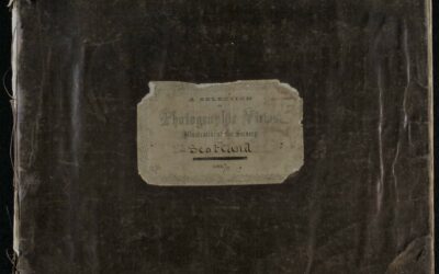 Conservation work carried out on important photo album