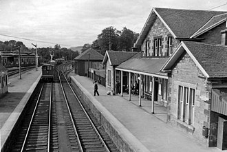 Delighted to be working with the “Friends of Blair Atholl Station”